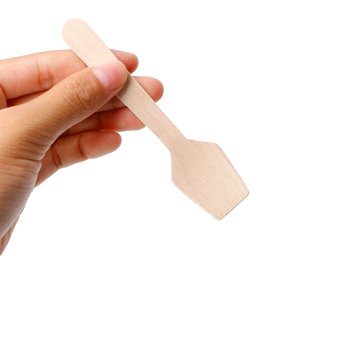 Cucchiaino da gelato in legno biodegradabile