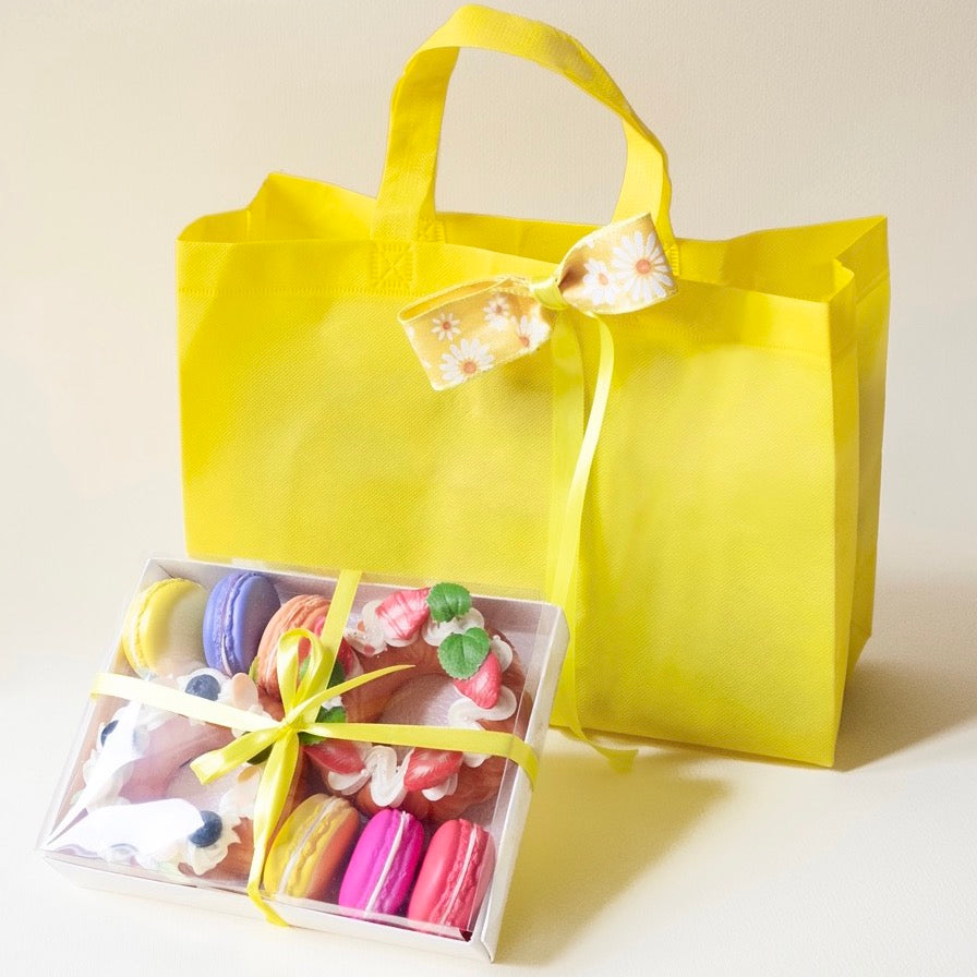 Scatola Bassa per dolci con Coperchio Trasparente