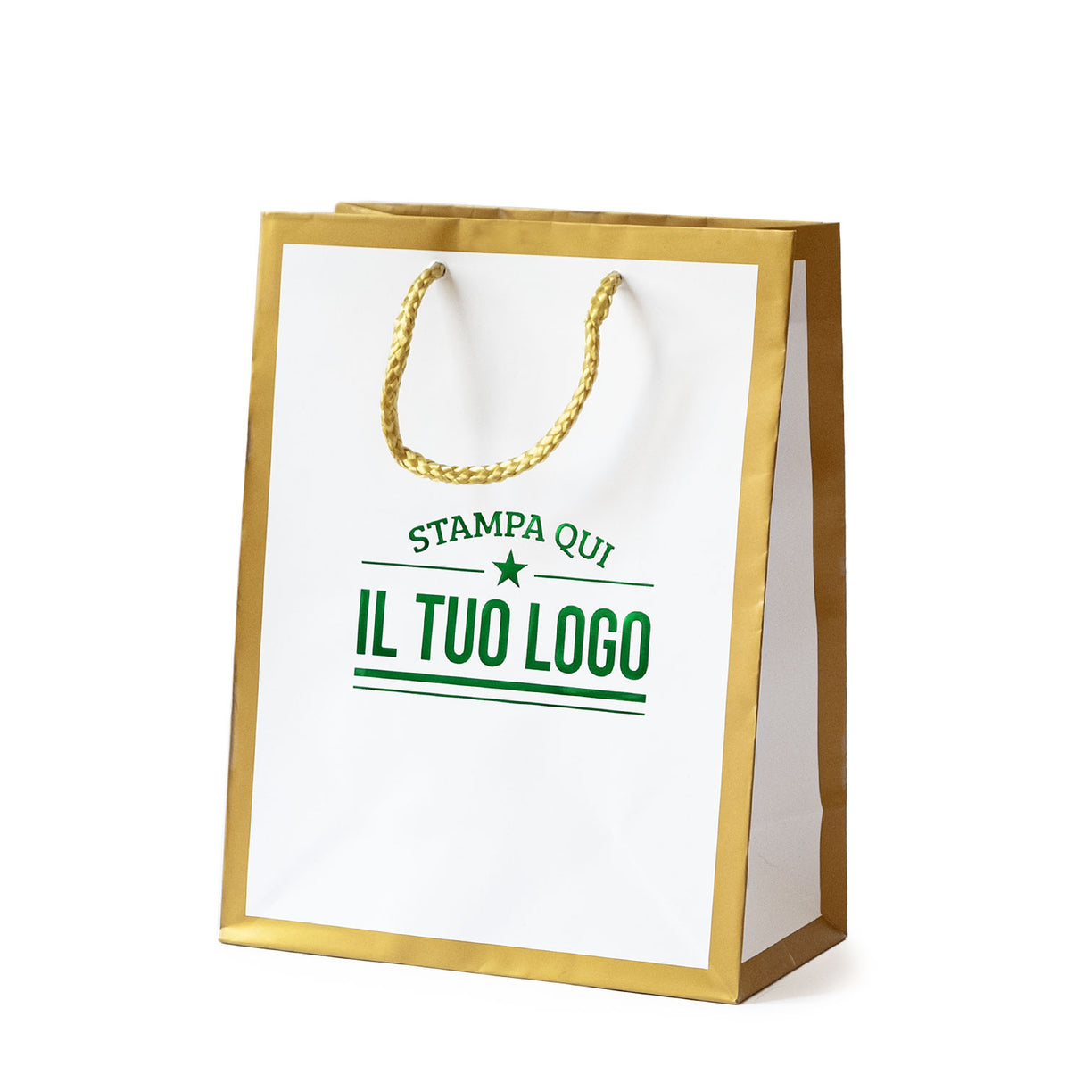 Shopper Cornice Gold Personalizzabile