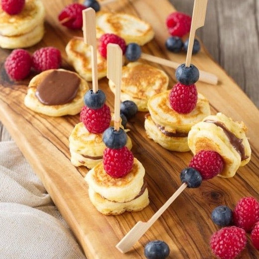 Spiedino in bambù a bandiera