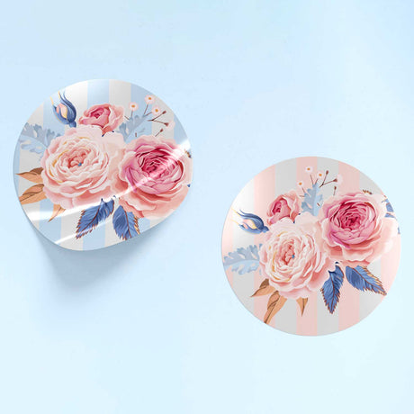Etichette Adesive Rose Mix