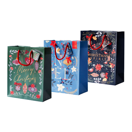 Shopper Carta Vintage Christmas