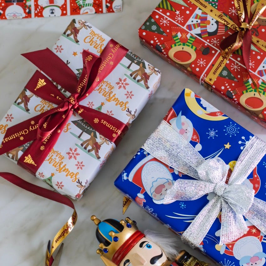 Carta Natalizia in Fogli Mix cm 100x70