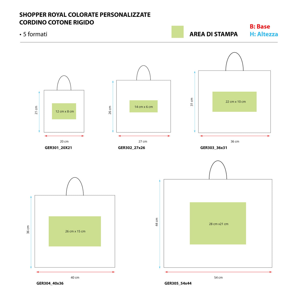 Shopper Royal Pesca Personalizzate