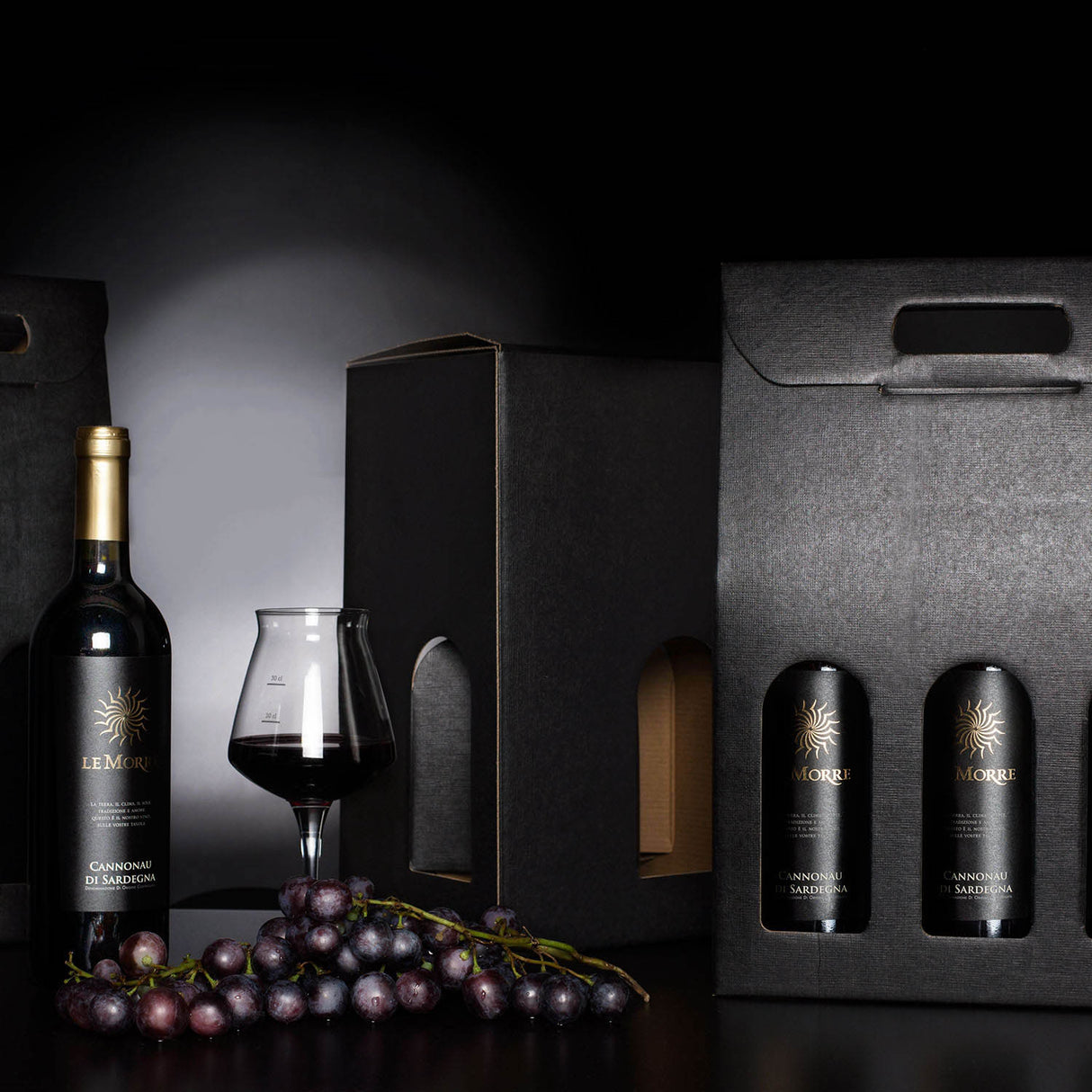 Scatole Portabottiglie Black Edition