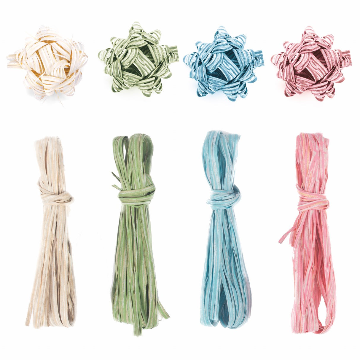 Coccarde Raphia Sintetica Mix