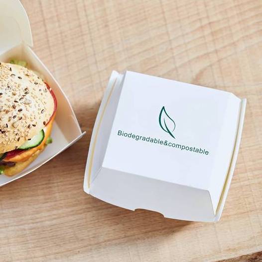 Hamburger Box in Cartoncino e PLA