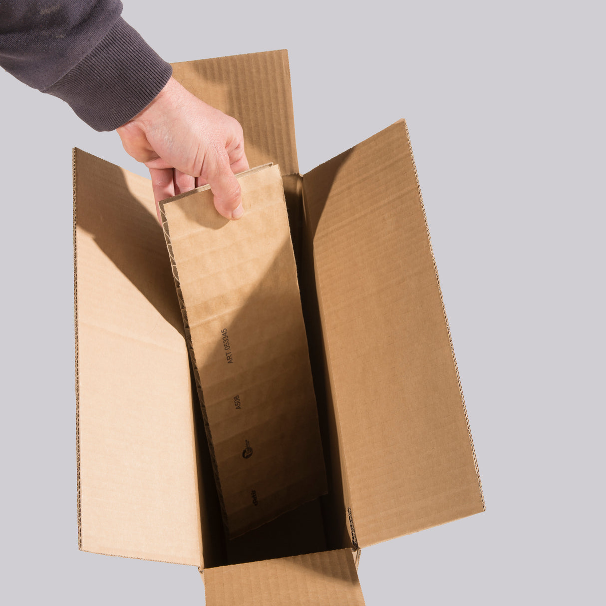 Scatola Spedizione Bottiglie Easy Avana