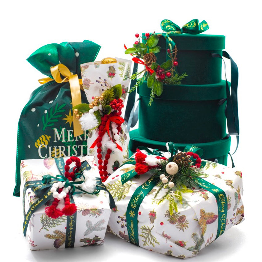 Set 3 Cappelliere in Velluto