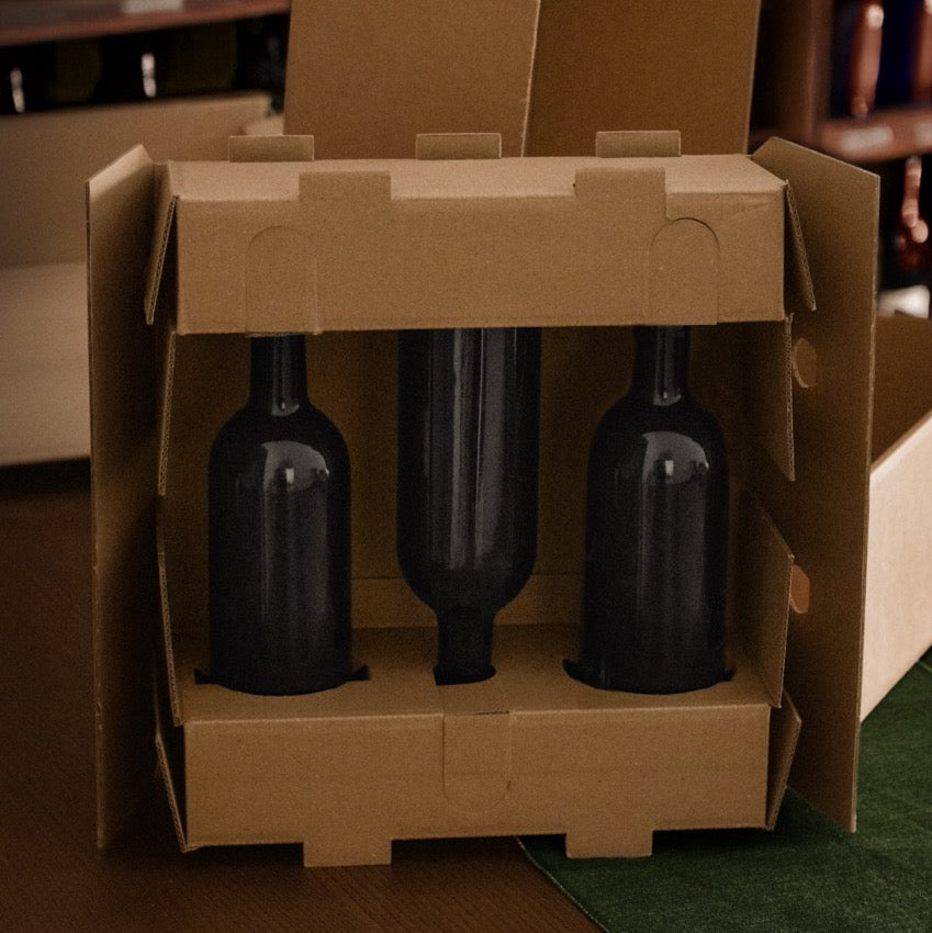 Scatola Regalo per Spedizione Bottiglie Express