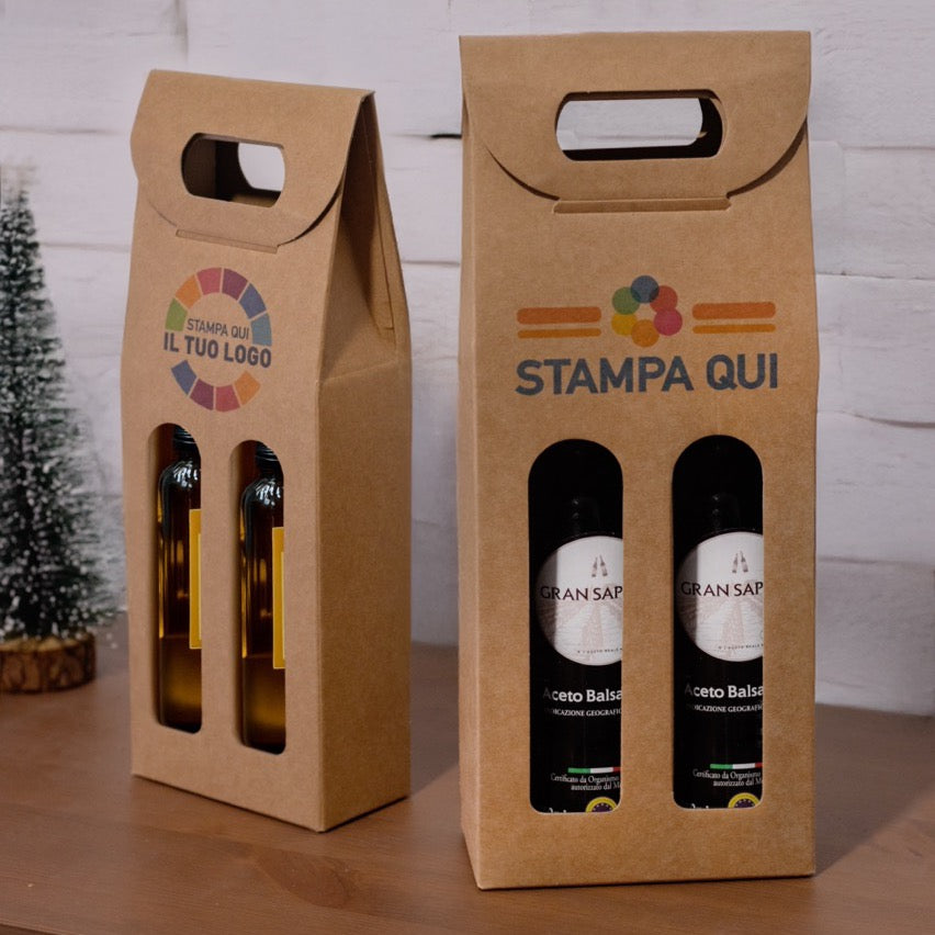 Scatole per Bottiglie Olio Personalizzate