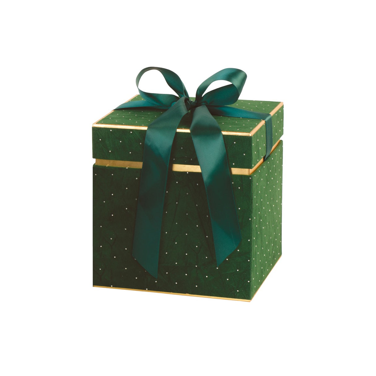 Set 2 Scatole Elegance di Velluto con Fiocco