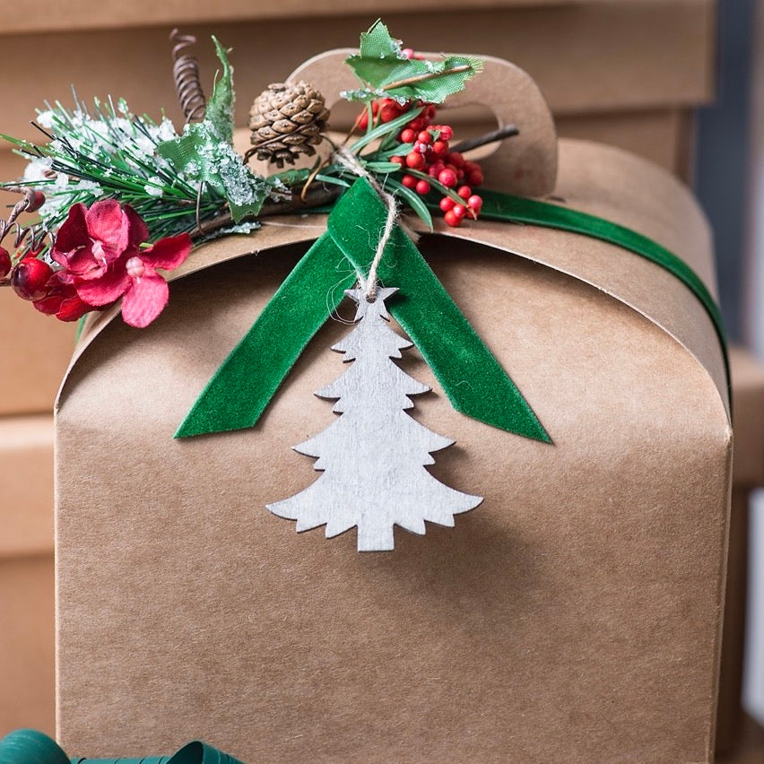 Scatola Portapanettone Kraft Avana