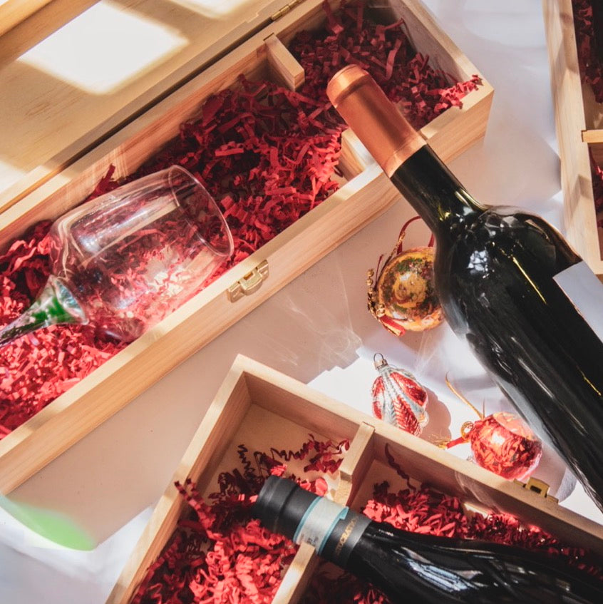 Cofanetto per Bottiglie in Legno di Pino