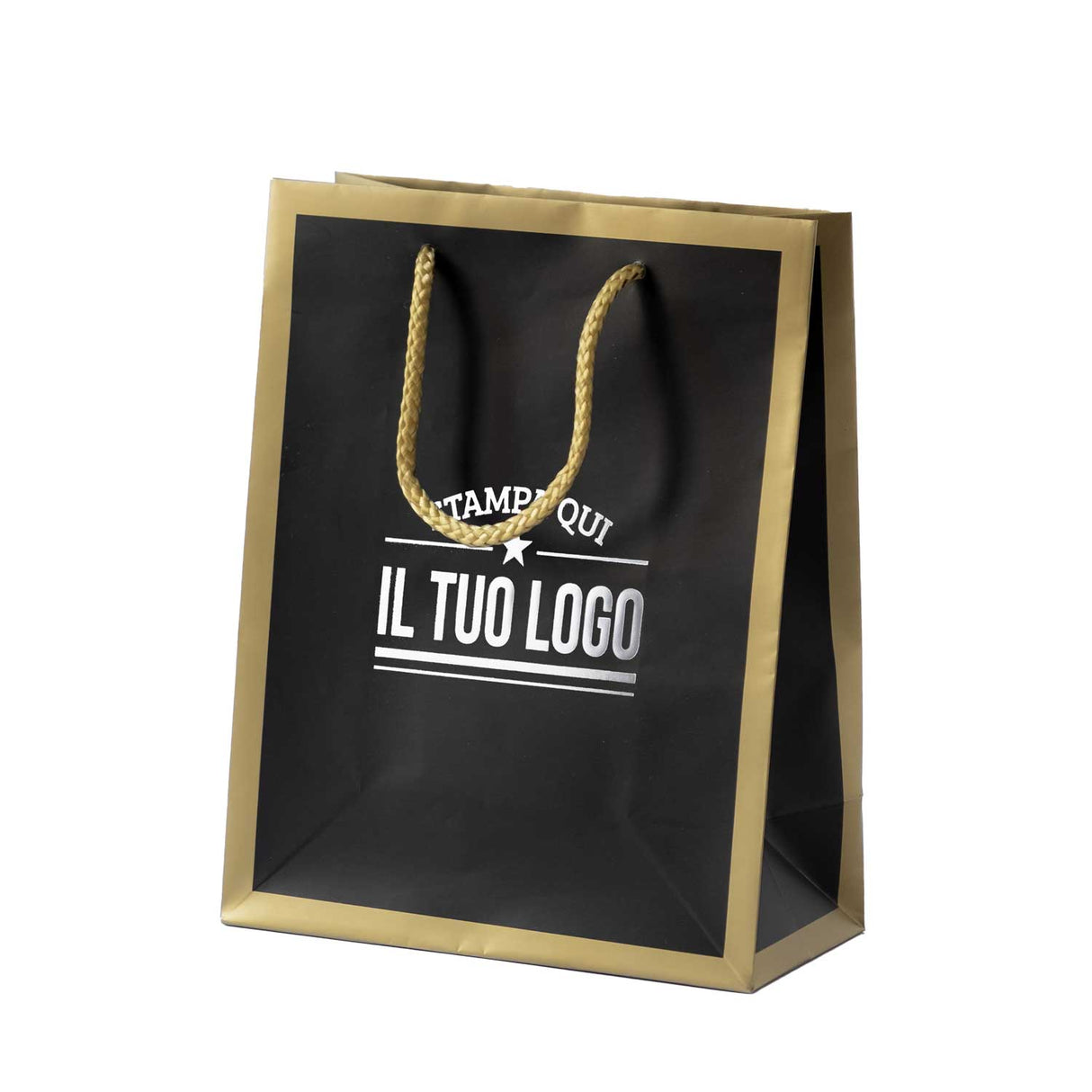 Shopper Cornice Gold Personalizzabile