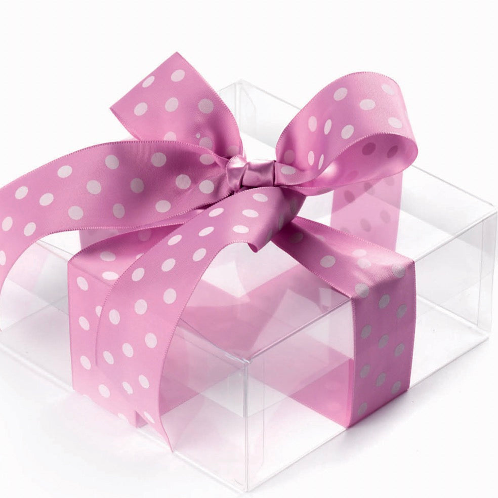 Nastro Doppio Raso Pois