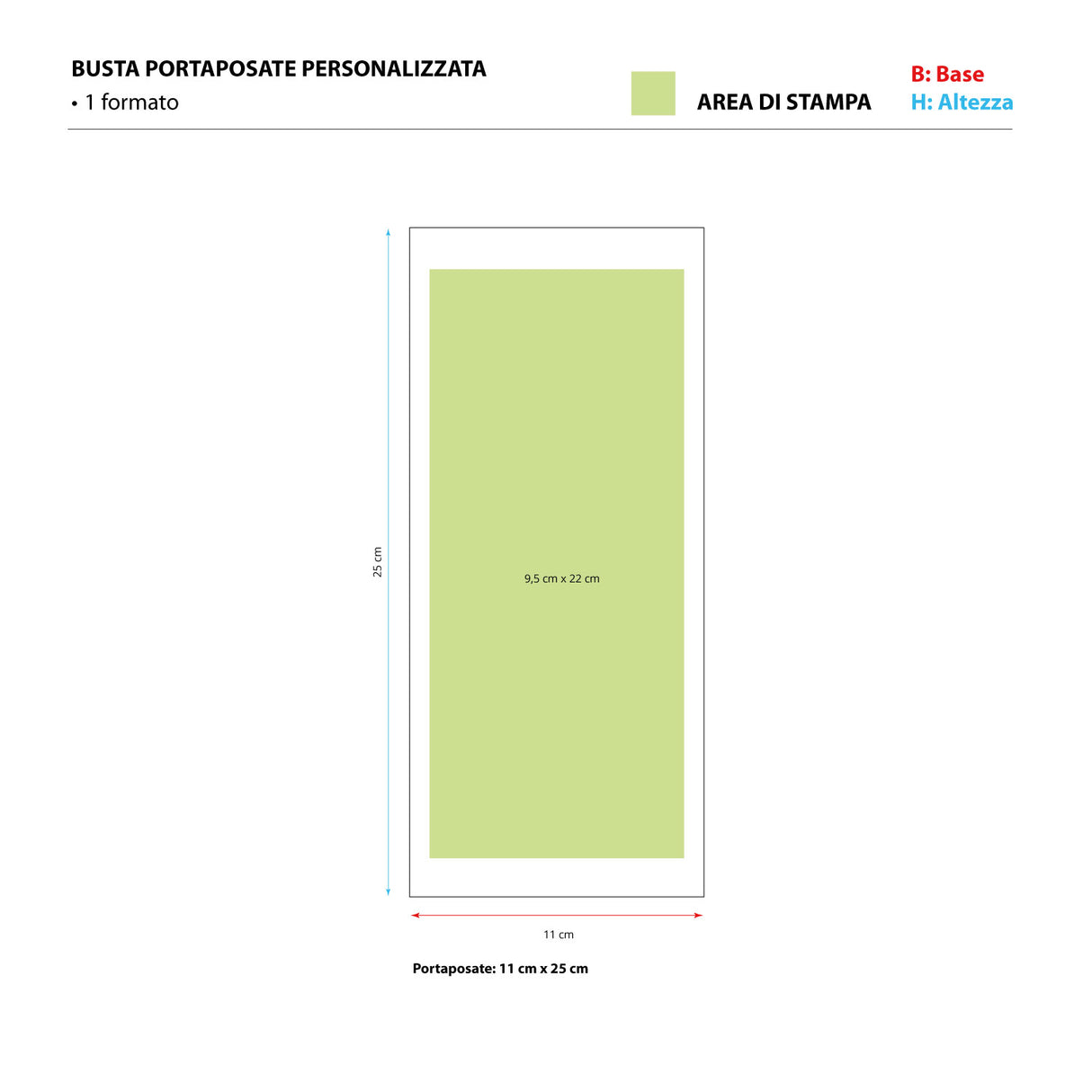 Buste Portaposate in Cartapaglia Personalizzato
