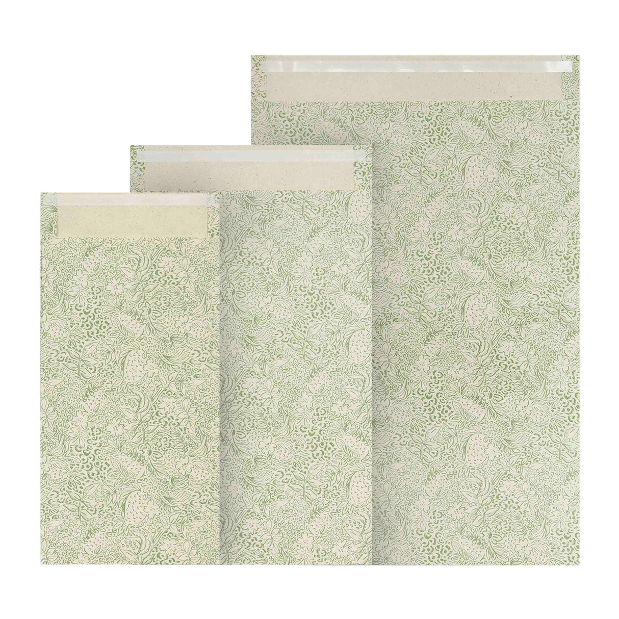 Sacchetto Carta Erba Botanic con Patella Adesiva