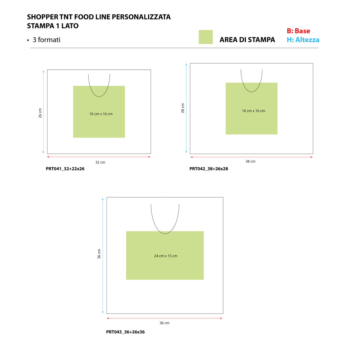 Buste TNT Misure Speciali Personalizzabili