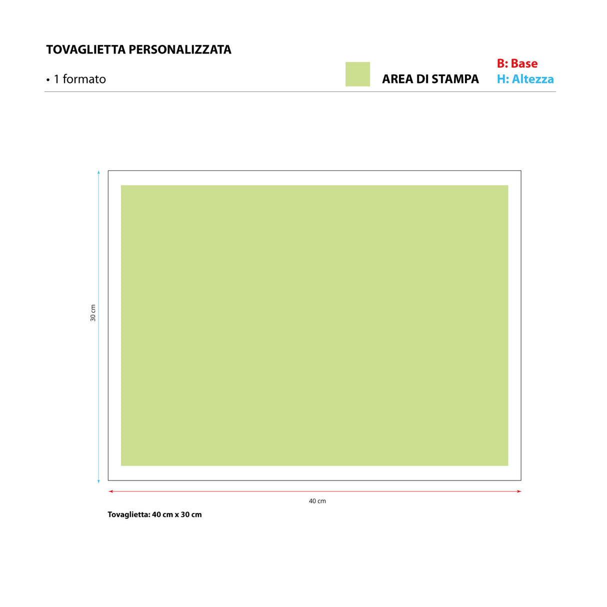 Tovagliette Cartapaglia Personalizzata con Logo