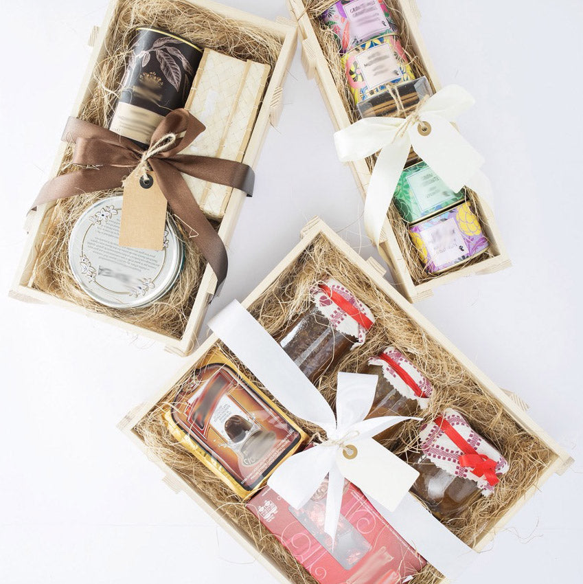 Cassetta Cesto Regalo Legno Naturale