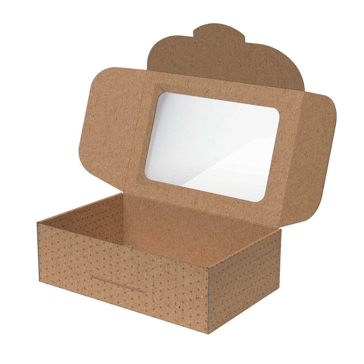 Scatole Regalo con Finestra e Pois