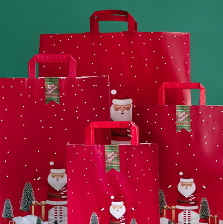 Shopper Natalizia Fantasia Santa Claus