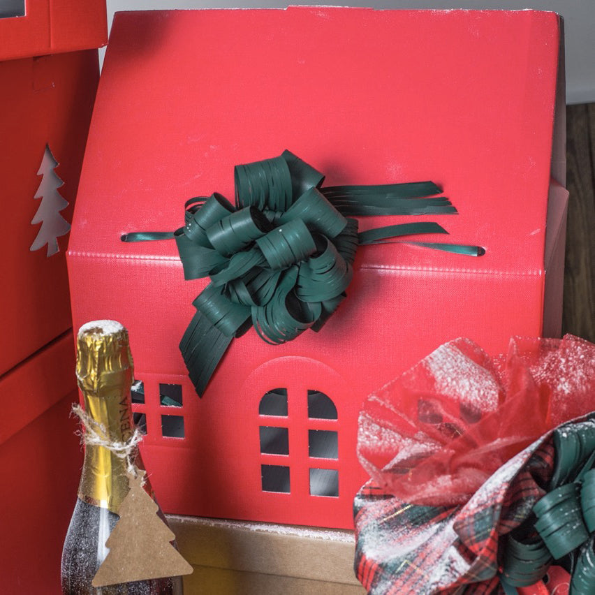 Casetta con Cordini Rossa