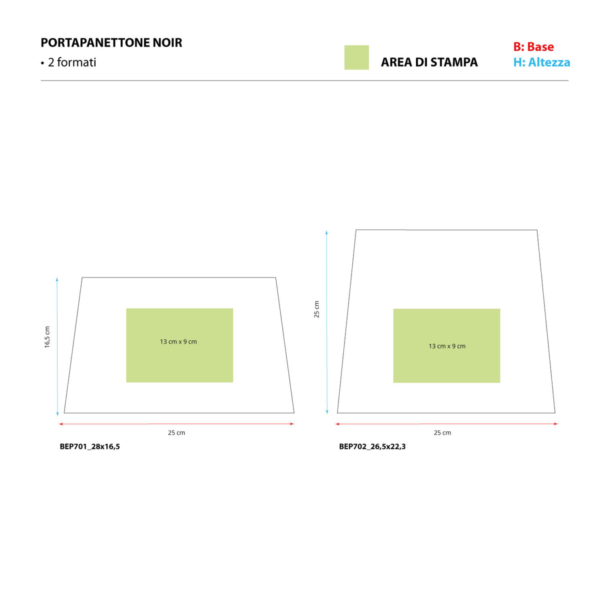 Scatola per Panettone Noir Personalizzata