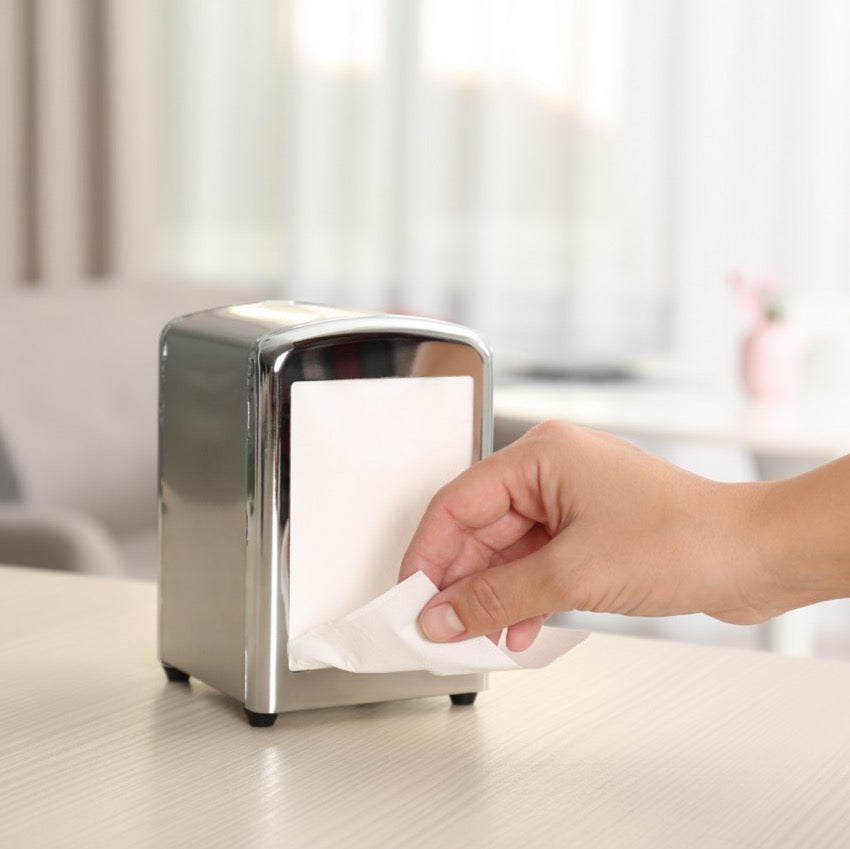 Tovagliolini da Bar Monouso in Carta Bianca