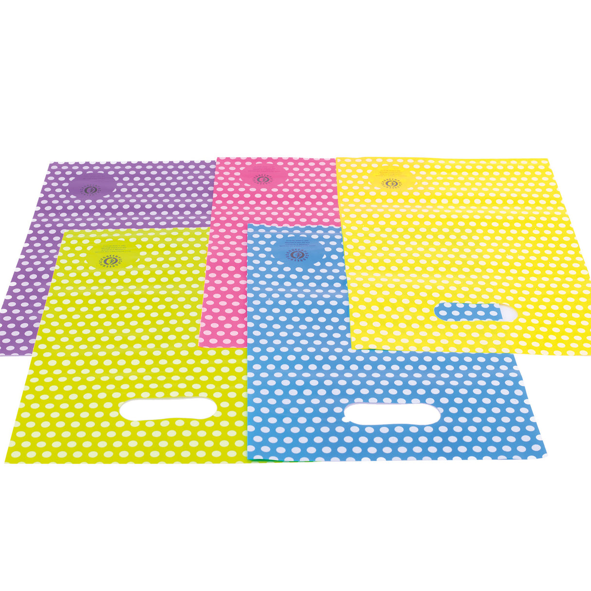 Shopper Plastica Pois Mix