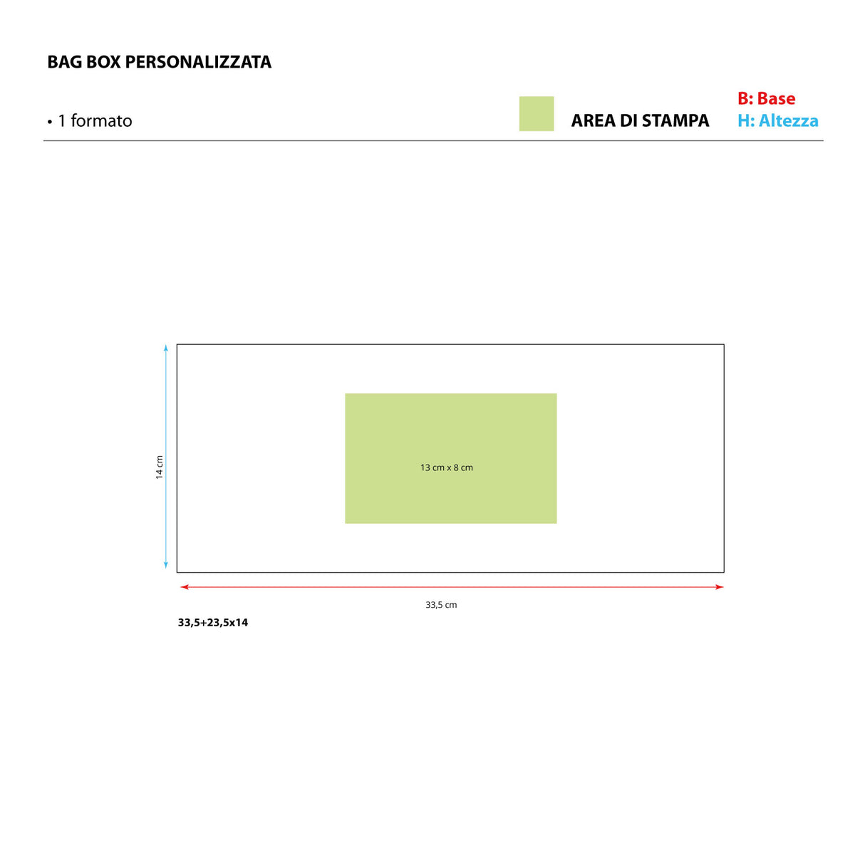 Bag Box Personalizzata Rose Shabby Chic