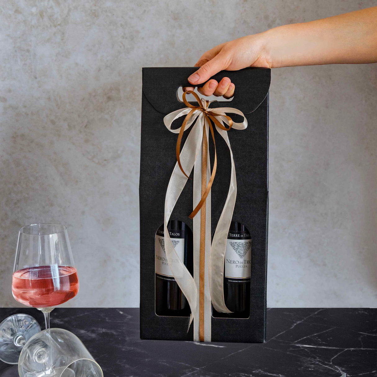 Scatole Portabottiglie Black Edition