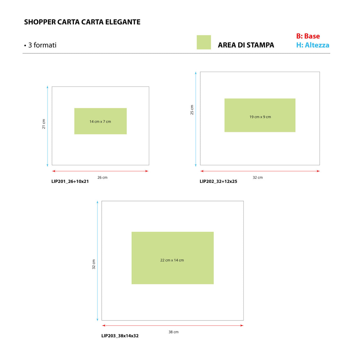 Shopper Carta Elegance Personalizzate con Maniglie in Gros Grain