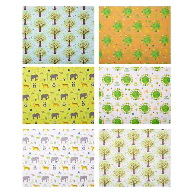 Carta Regalo Riciclata Save The Planet Mix