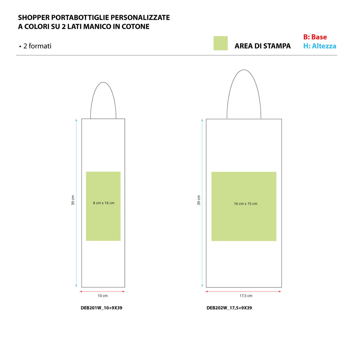Shopper per Bottiglie Carta Lusso Personalizzabili