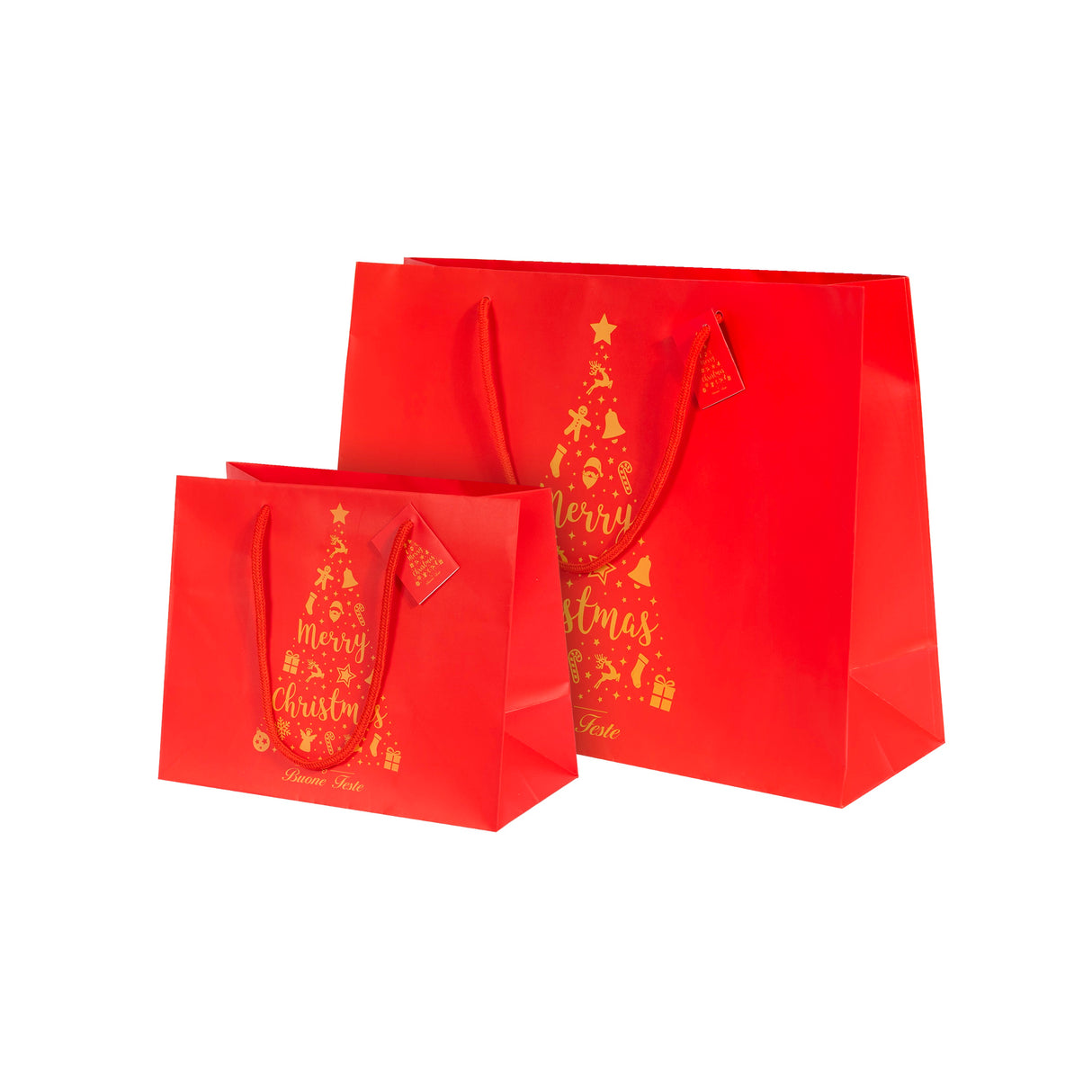 Buste Shopper Albero Scritta