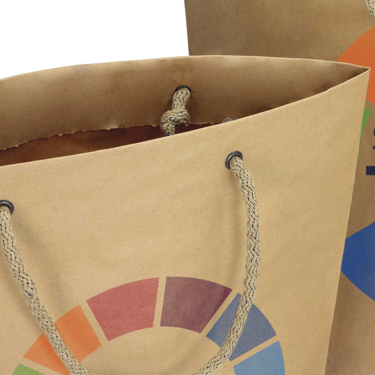 Shopper Carta Cemento Personalizzata a Colori