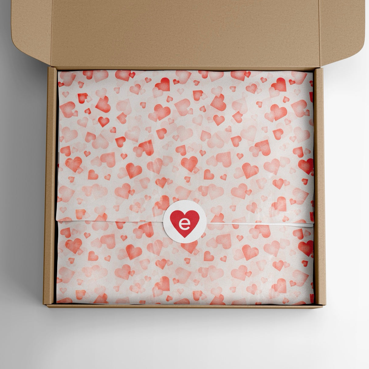 Bobina Velina per Fiori Cuori resistente all'acqua