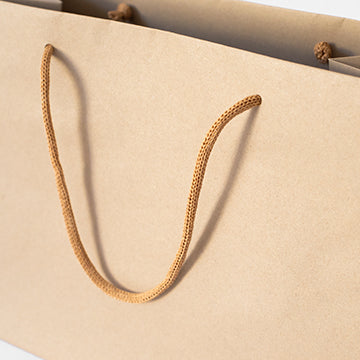 Shopper Carta Riciclata manico in carta Naturale