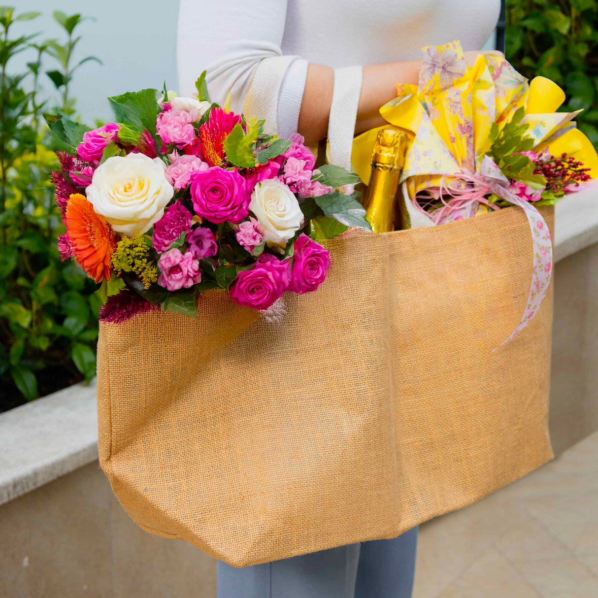 Borsa di Juta Naturale
