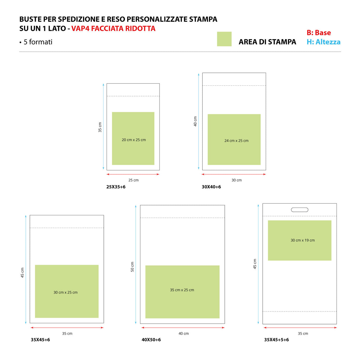 Buste Flyer per Spedizione e Reso Personalizzate