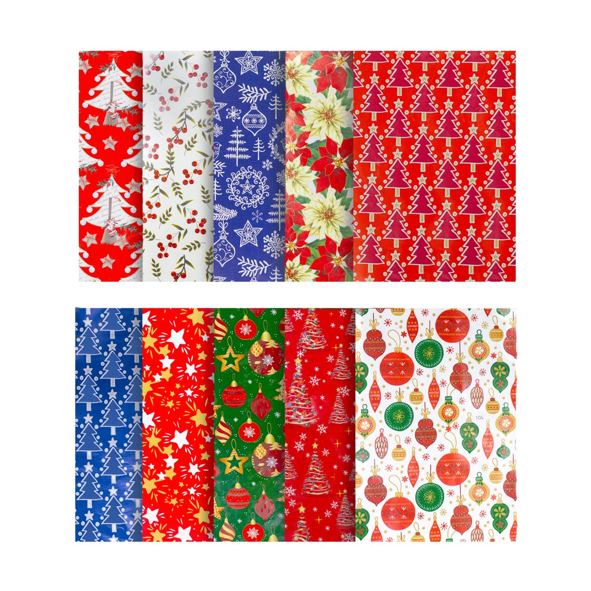 Carta Regalo Natale Classic Mix fogli da 70x100 cm