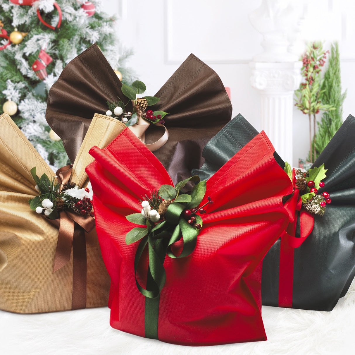 Shopper Sacchetto in TNT Porta Panettone Mix