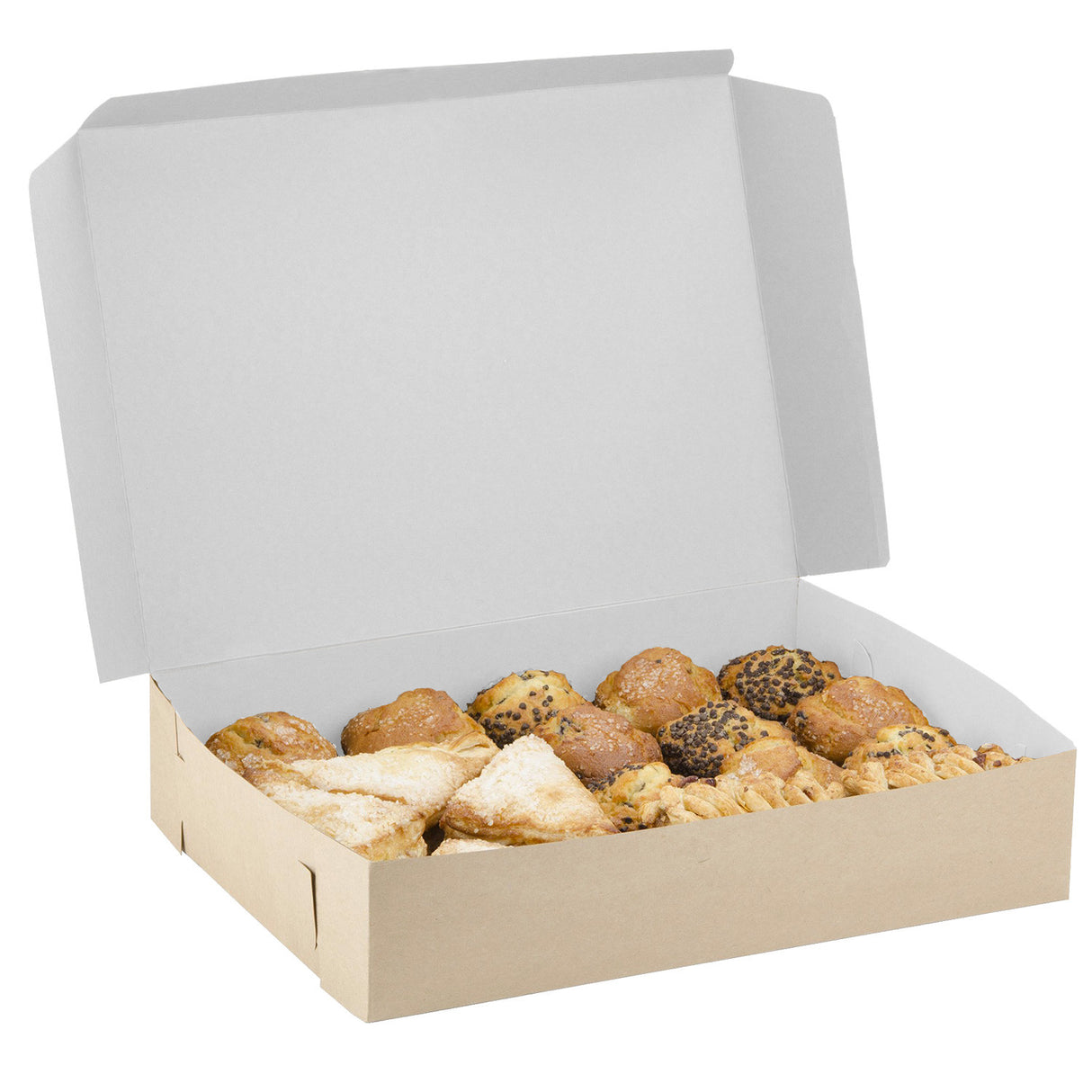 Scatola Rettangolare Kraft per Alimenti