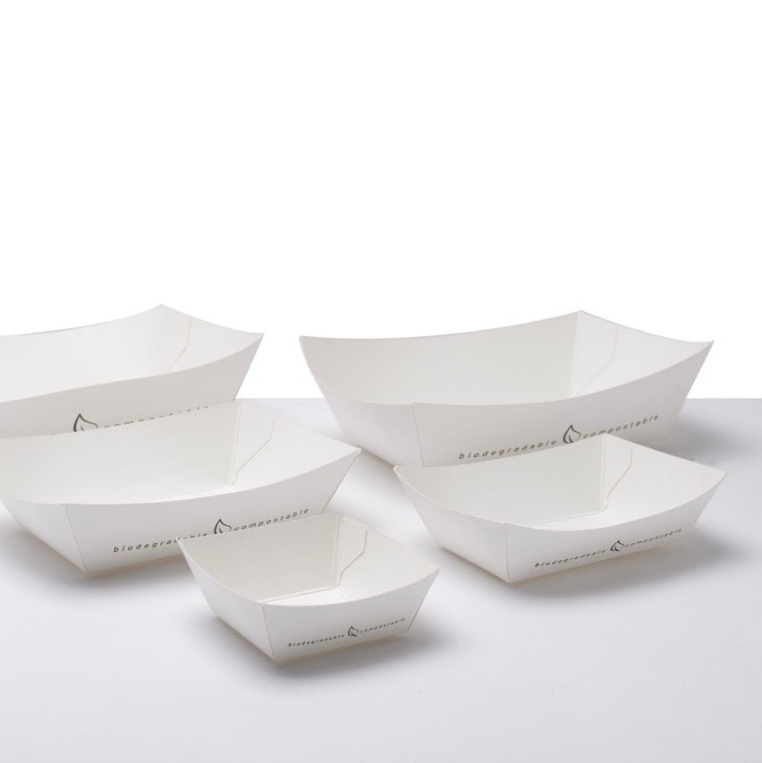 Vaschetta in Cartoncino e PLA Bio