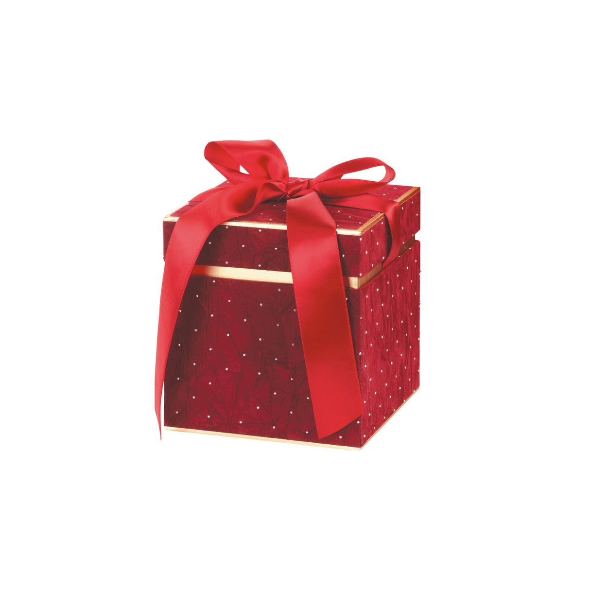 Set 2 Scatole Elegance di Velluto con Fiocco