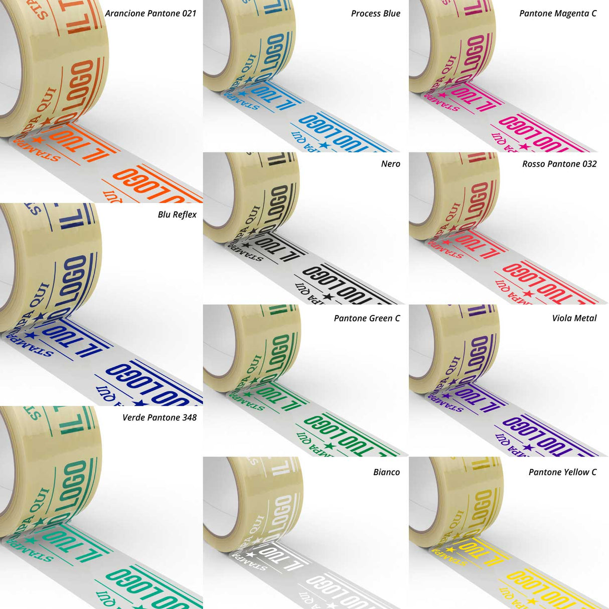 Nastri Adesivi Personalizzati PP HOTMELT 28my