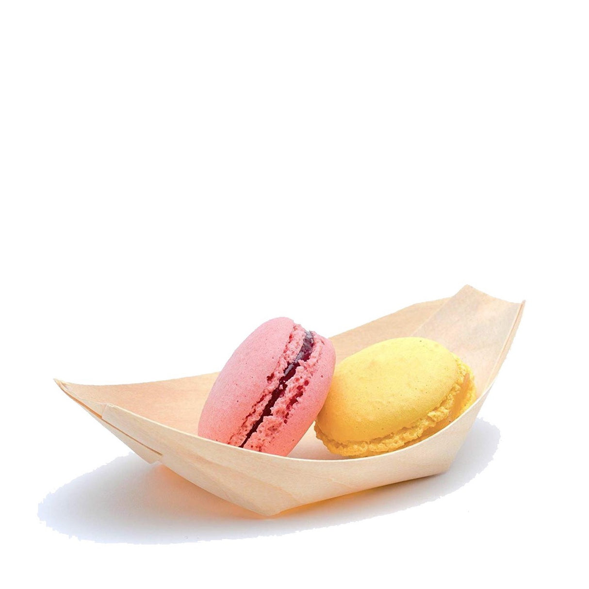 Barchette in Legno naturale per finger food