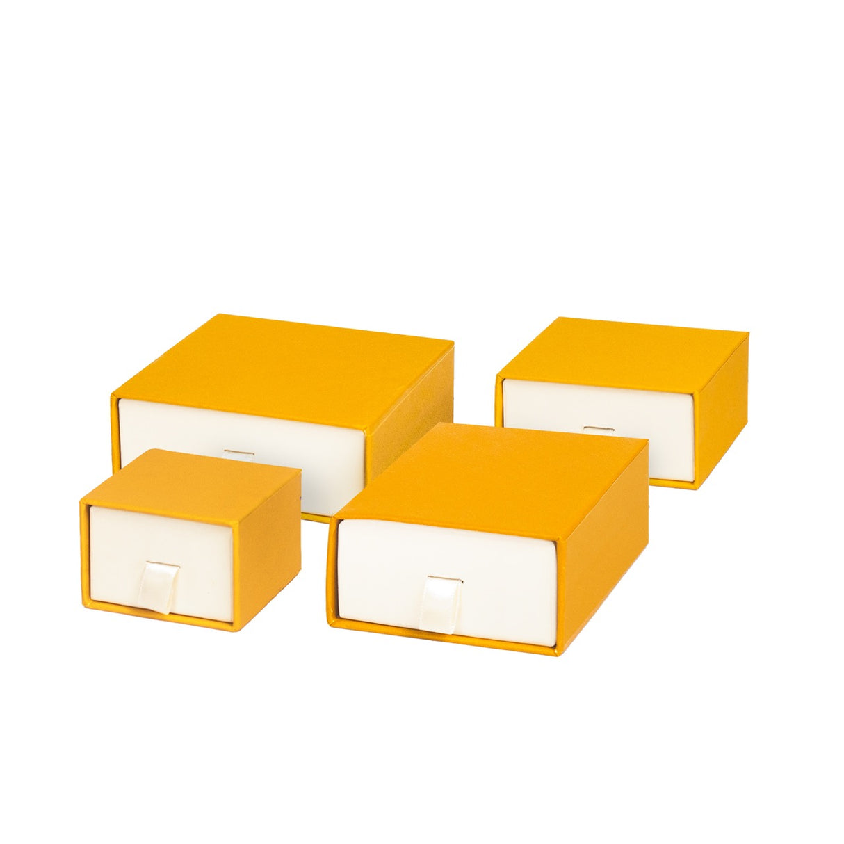 Scatolina Astuccio Gioielleria Elegance Bicolor Apertura Frontale